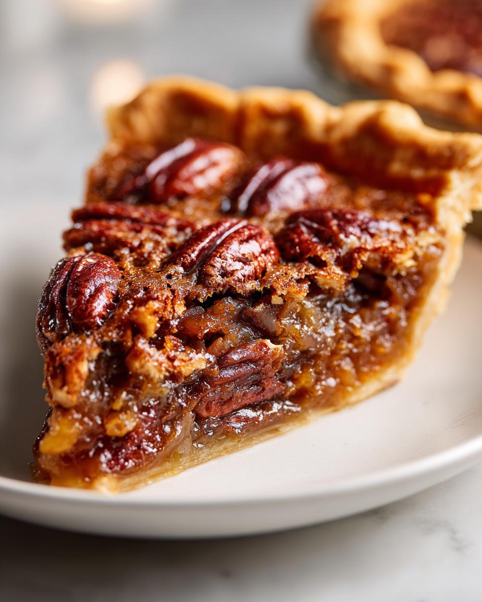 Maple Pecan Pie - detail 2