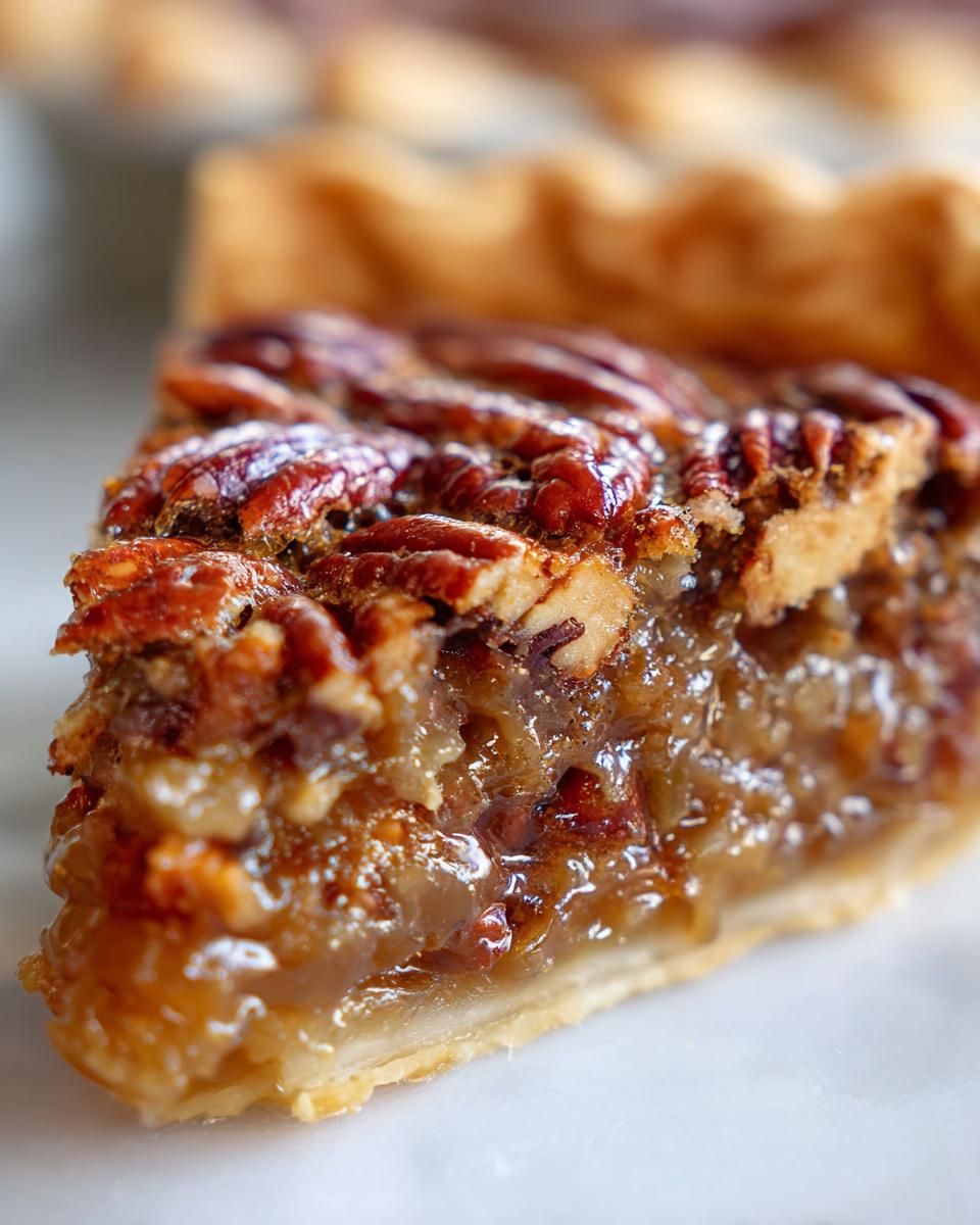 Maple Pecan Pie - detail 3