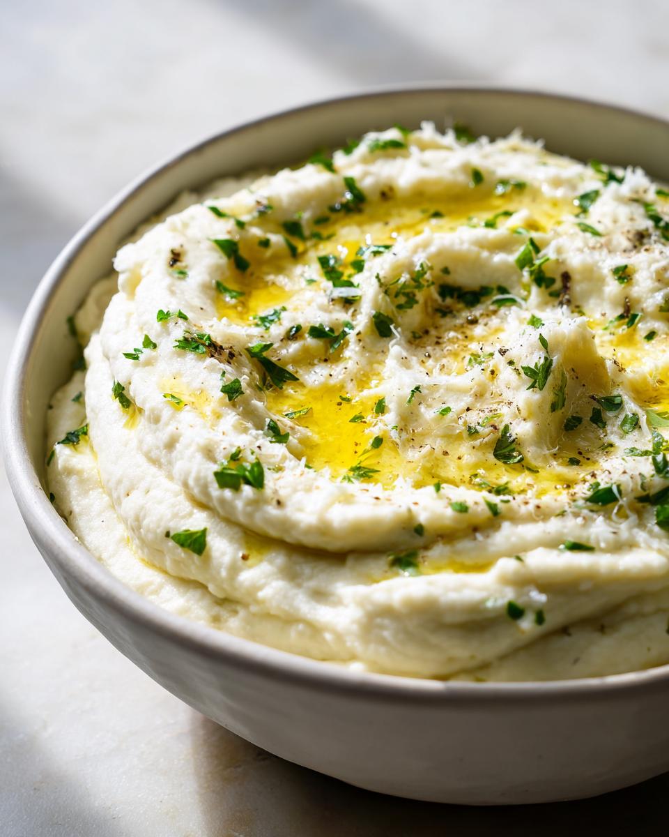 Creamy Mashed Cauliflower with Parmesan: A 25-Minute Miracle 6 Mashed Cauliflower with Parmesan - detail 1