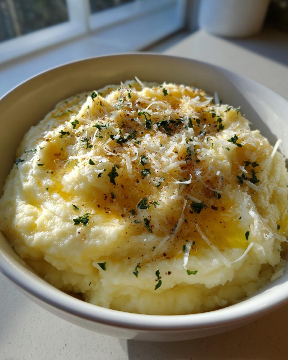 Creamy Mashed Cauliflower with Parmesan: A 25-Minute Miracle 8 Mashed Cauliflower with Parmesan - detail 3
