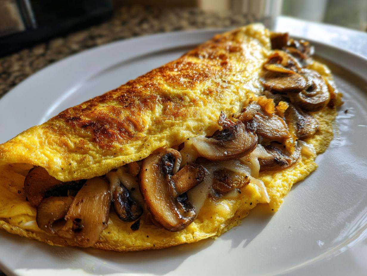 Mushroom Omelet