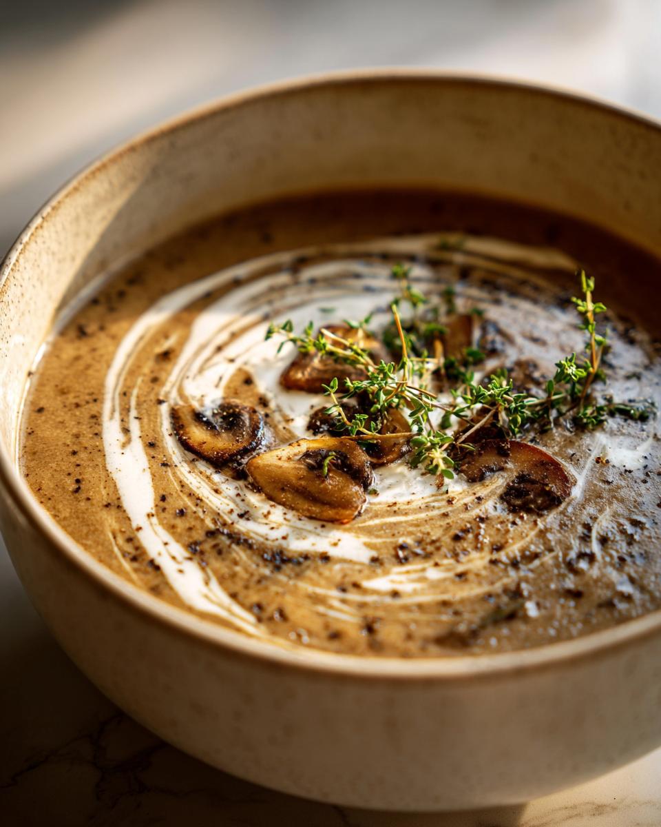 Creamy Mushroom Soup Recipe in 30 Minutes - Pure Comfort 8 Mushroom Soup - detail 3