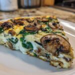 25-Minute Mushroom and Spinach Frittata Magic - Easy & Delicious 10 Mushroom and Spinach Frittata