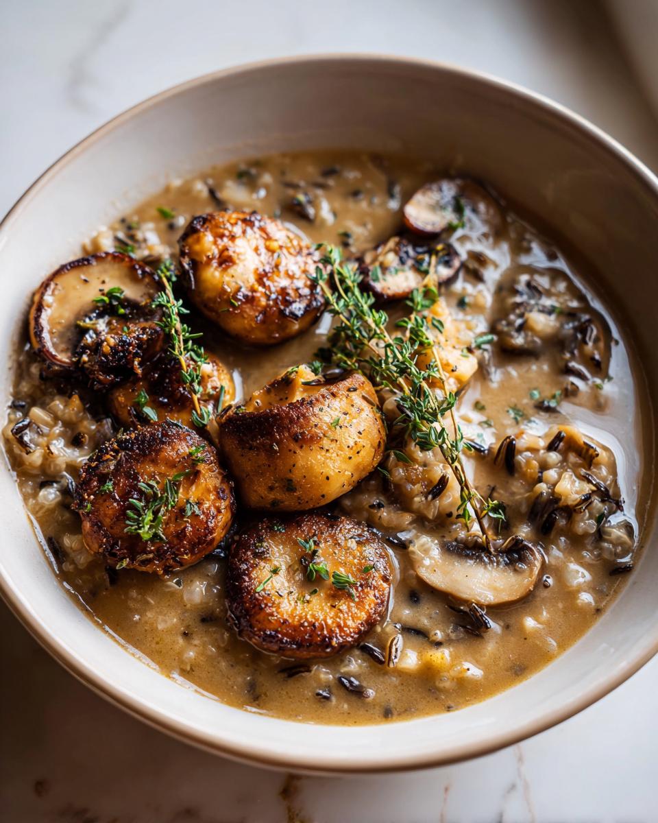 Irresistible Mushroom and Wild Rice Soup in Just 45 Minutes 6 Mushroom and Wild Rice Soup - detail 1