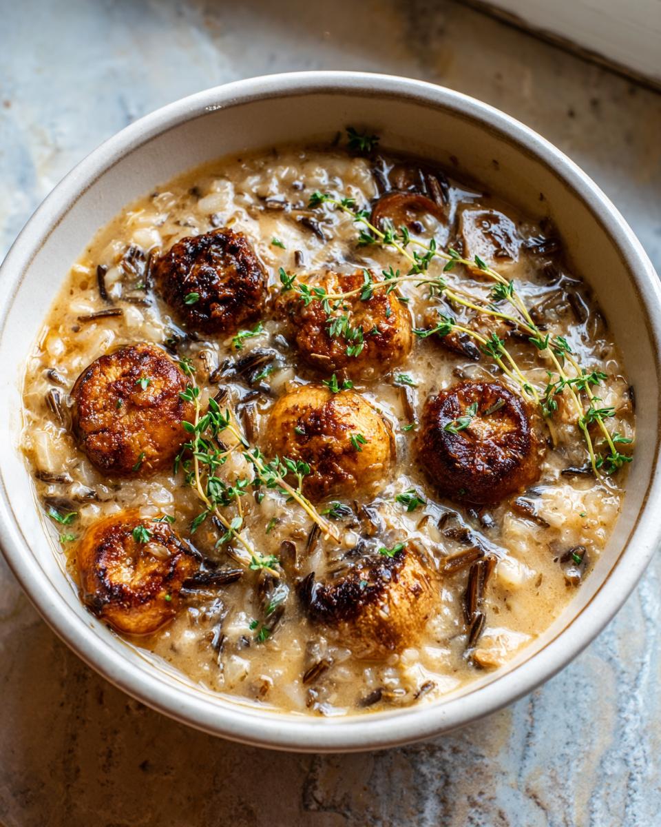 Irresistible Mushroom and Wild Rice Soup in Just 45 Minutes 8 Mushroom and Wild Rice Soup - detail 3
