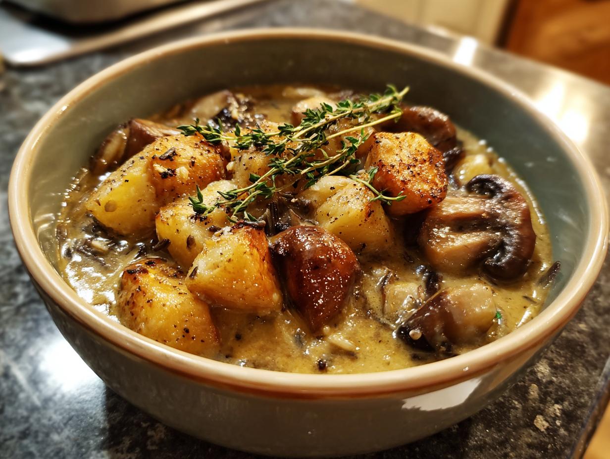 Mushroom and Wild Rice Soup