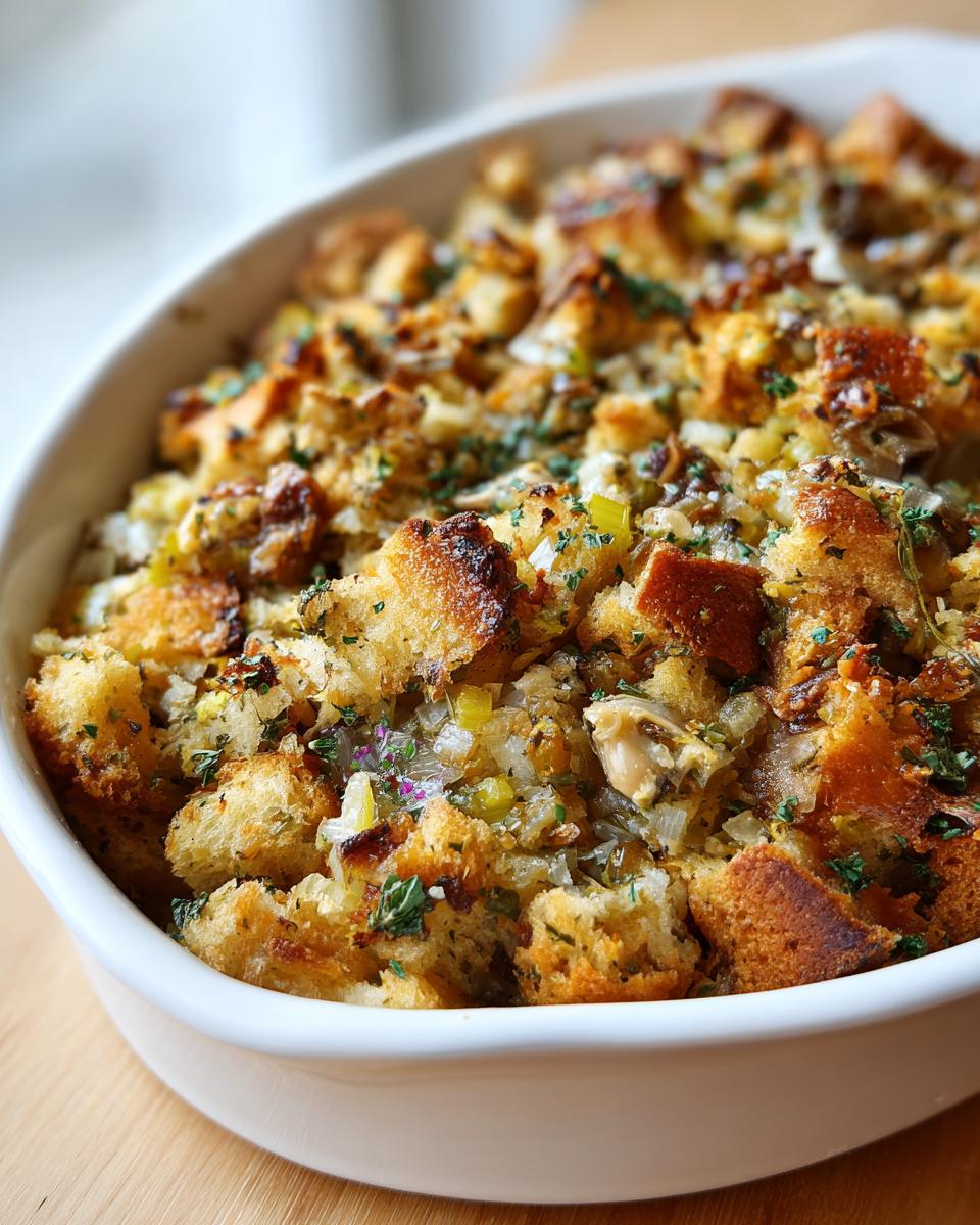 Oyster Stuffing - detail 2