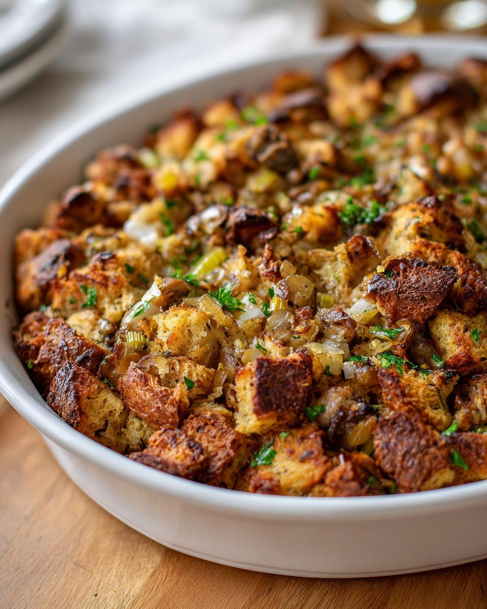 Oyster Stuffing - detail 3