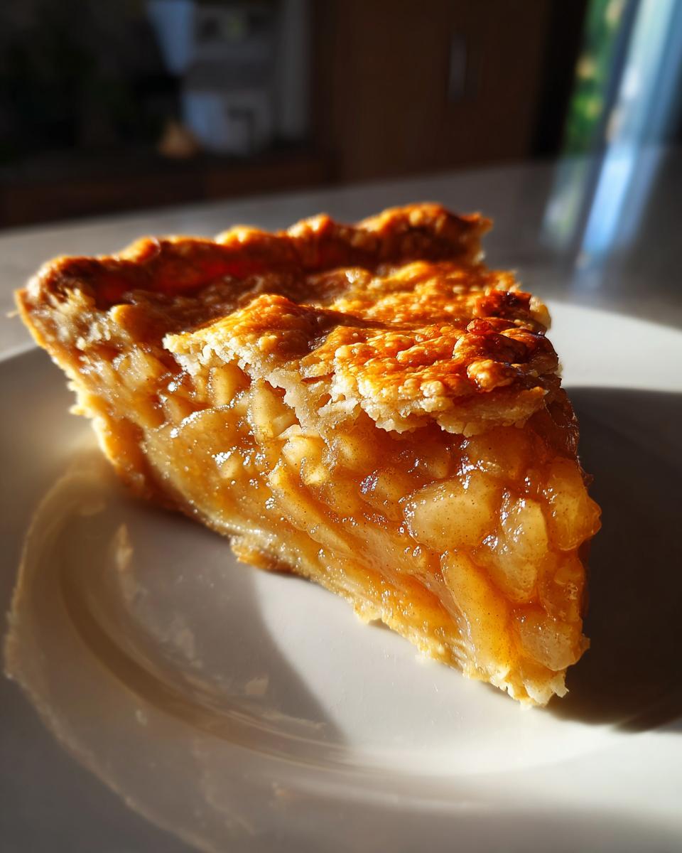 Pear Pie with Almond Crust - detail 2