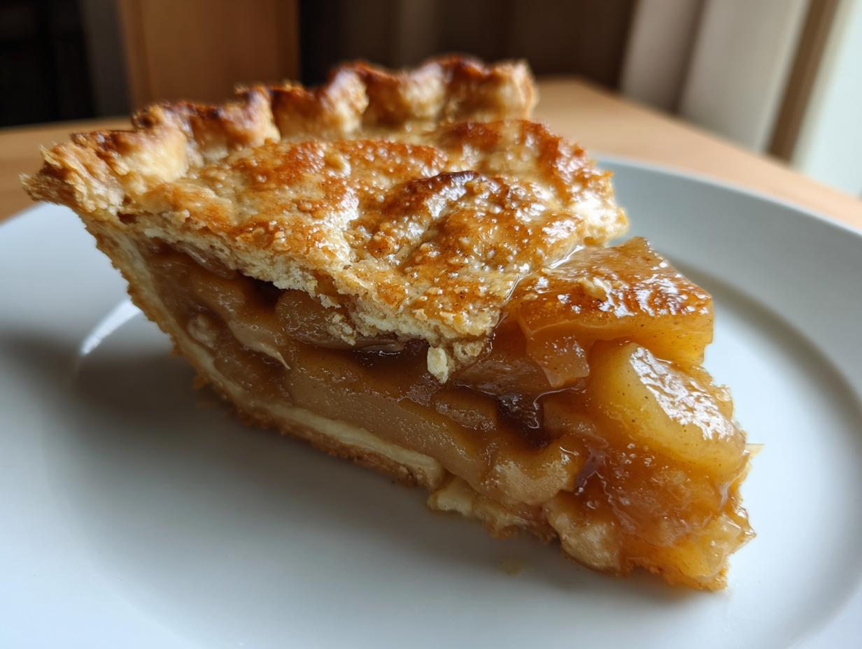 Pear Pie with Almond Crust