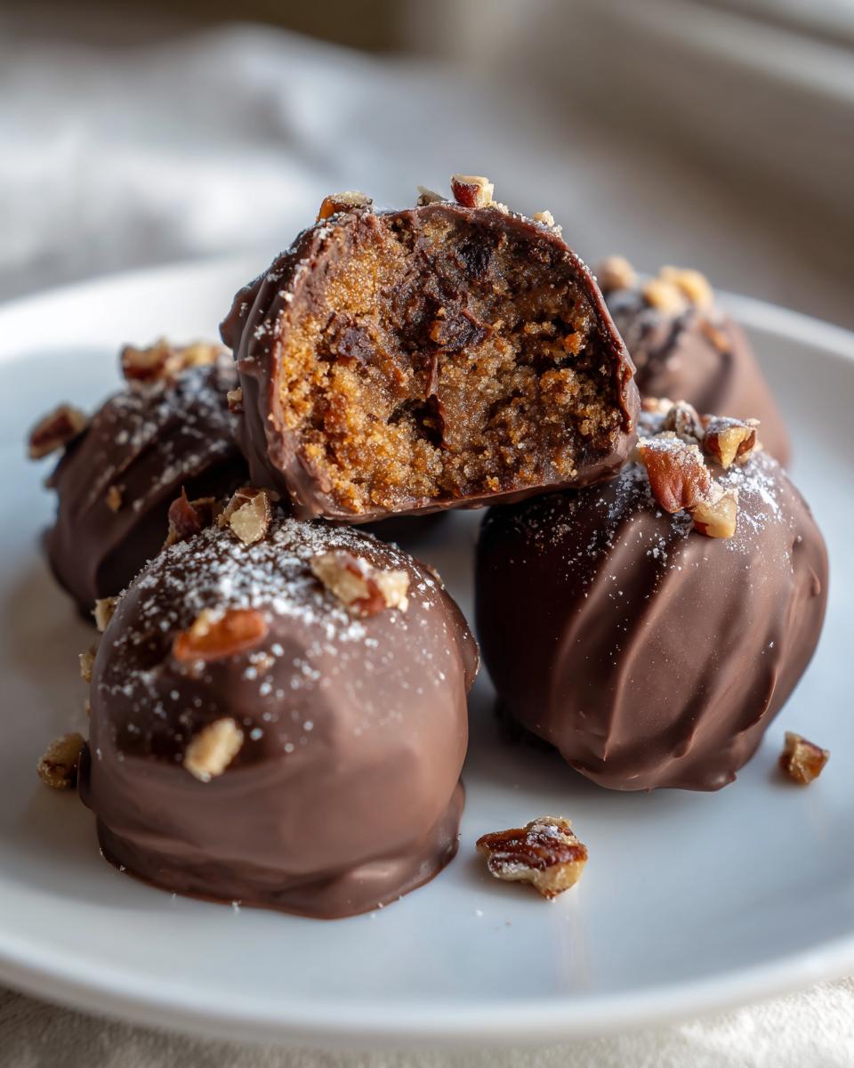Pecan Pie Truffles - detail 1
