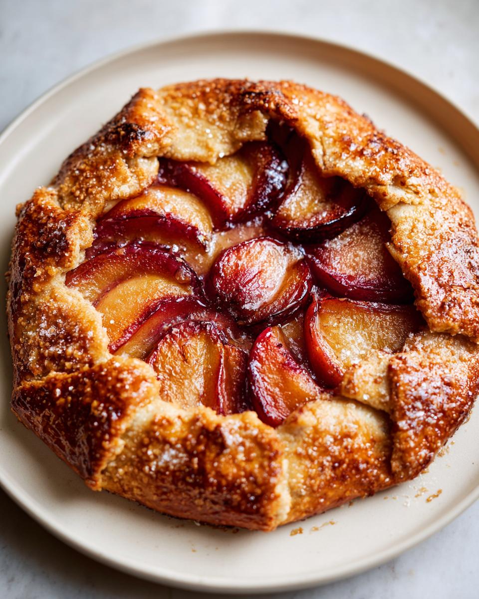 Irresistible 30-Minute Plum Galette That Melts in Your Mouth 8 Plum Galette - detail 3