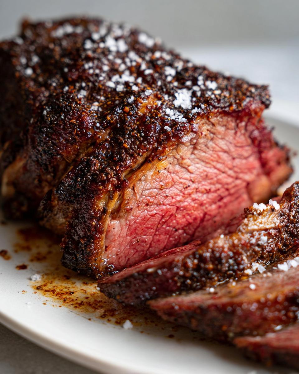 5-Star Porcini Rubbed Standing Rib Roast Your Guests Will Devour 7 Porcini Rubbed Standing Rib Roast - detail 2