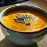 Pumpkin Soup with Sage