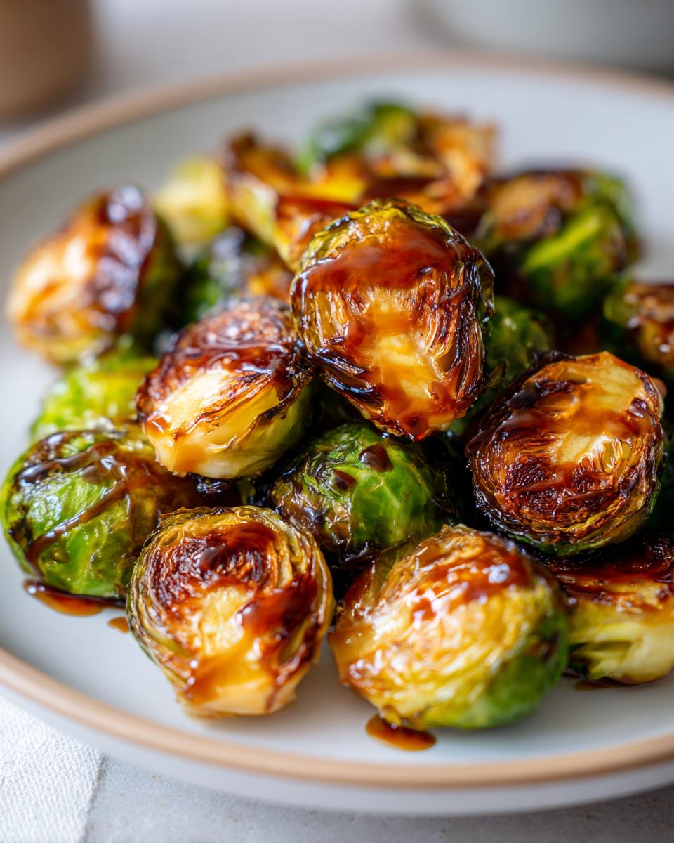 Crispy Roasted Brussels Sprouts with Balsamic in 35 Minutes 5 Roasted Brussels Sprouts with Balsamic - detail 1
