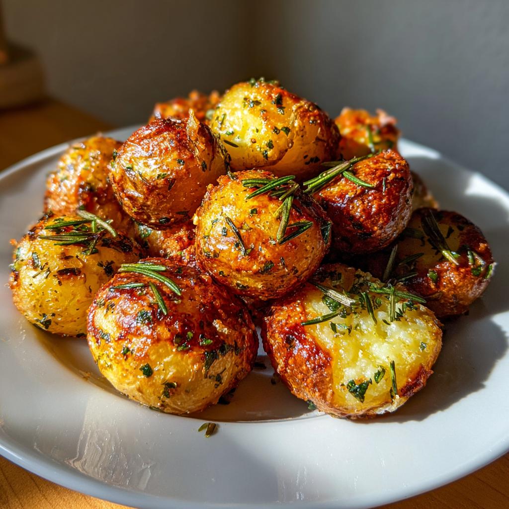 Roasted Garlic Parmesan Potatoes - detail 2