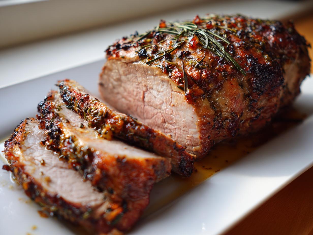 Roasted Leg of Lamb with Rosemary