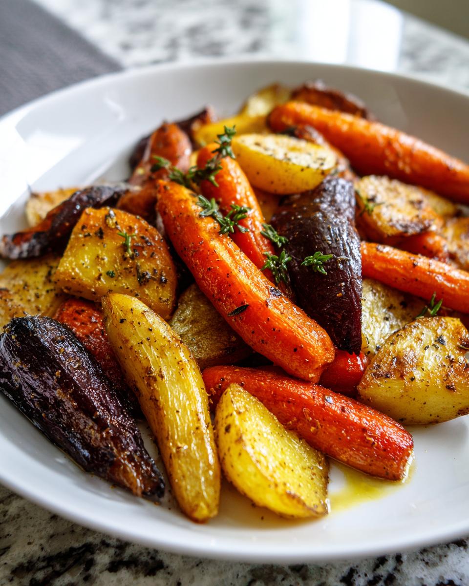 Roasted Root Vegetables - detail 2