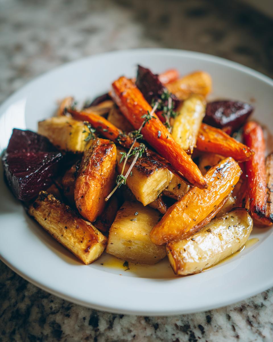 Roasted Root Vegetables - detail 3