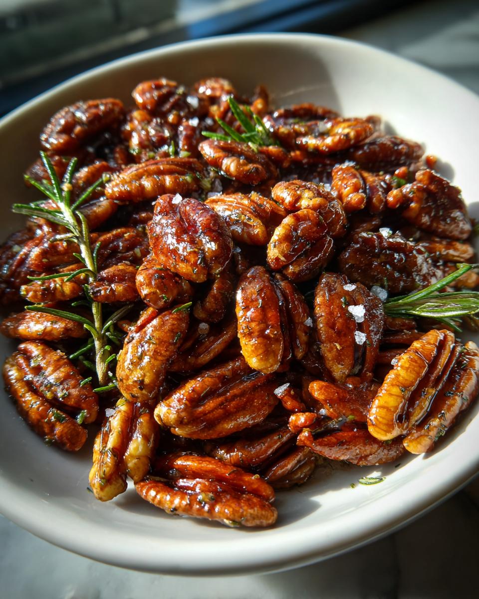 Irresistible Rosemary Roasted Pecans: A 20-Minute Flavor Sensation 6 Rosemary Roasted Pecans - detail 1