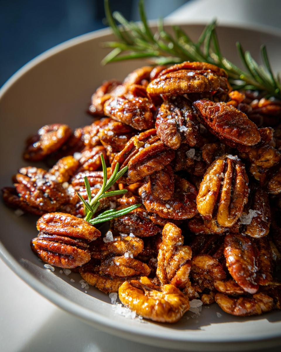 Irresistible Rosemary Roasted Pecans: A 20-Minute Flavor Sensation 7 Rosemary Roasted Pecans - detail 2