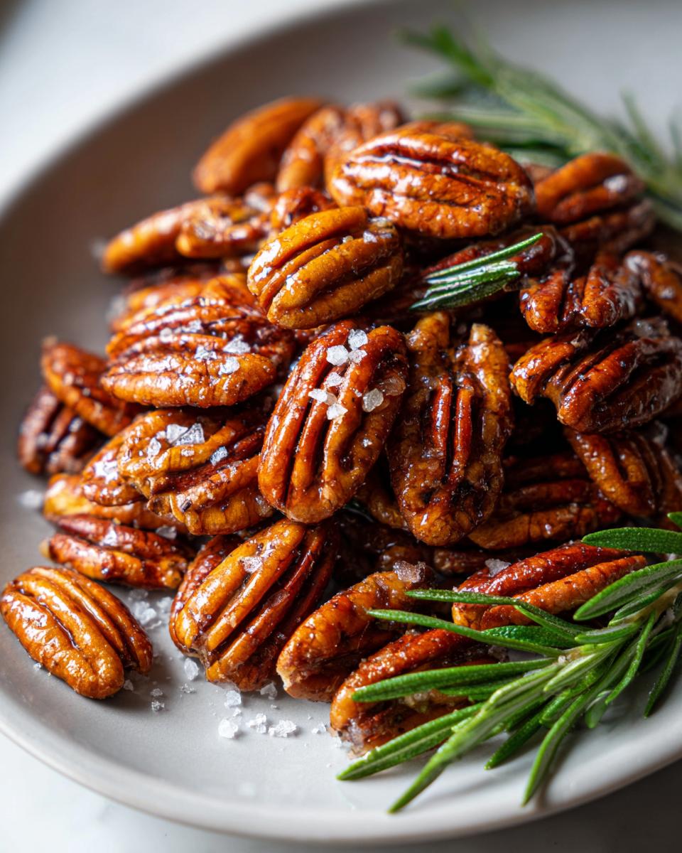 Irresistible Rosemary Roasted Pecans: A 20-Minute Flavor Sensation 8 Rosemary Roasted Pecans - detail 3