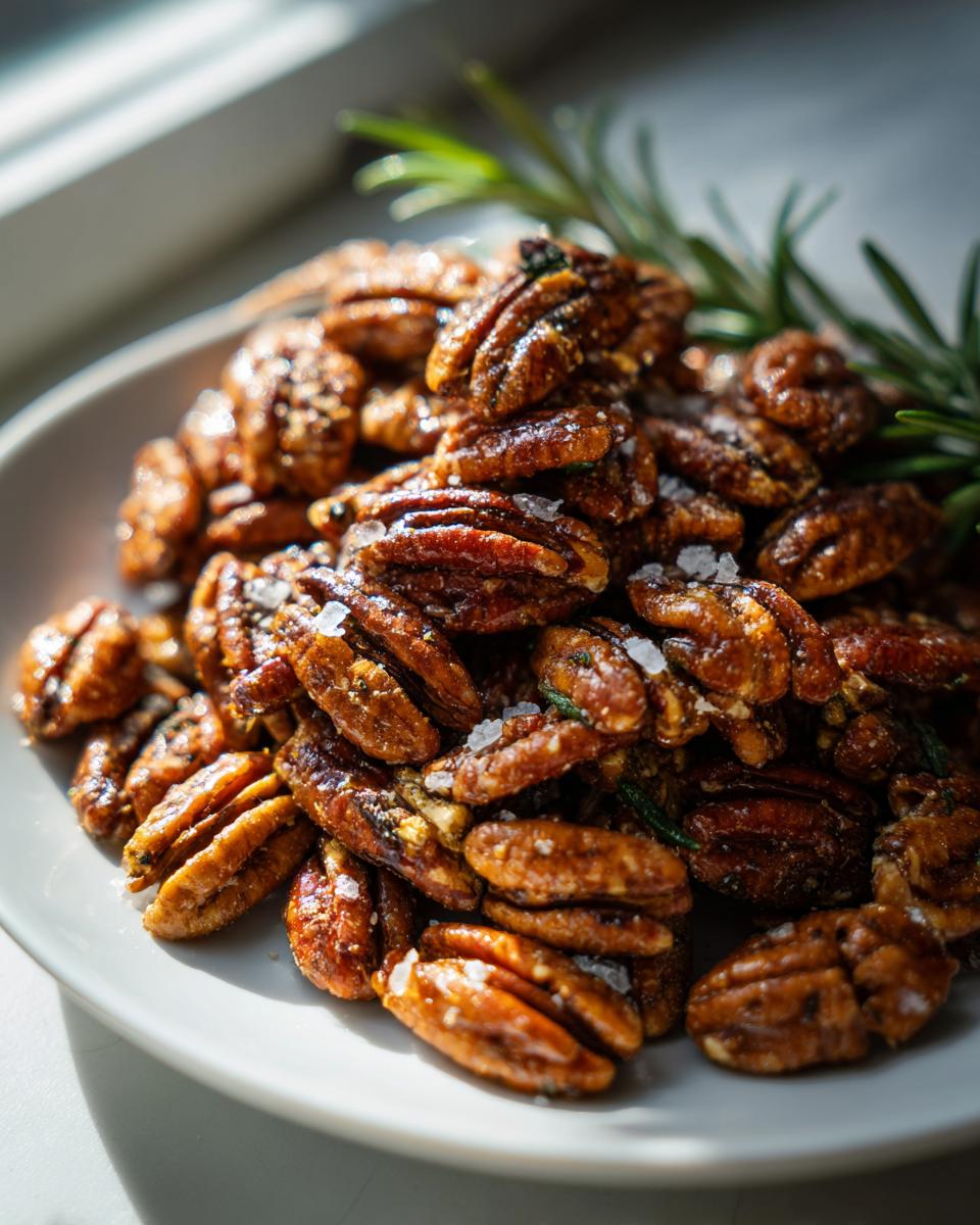 Irresistible Rosemary Roasted Pecans: A 20-Minute Flavor Sensation 9 Rosemary Roasted Pecans - detail 4