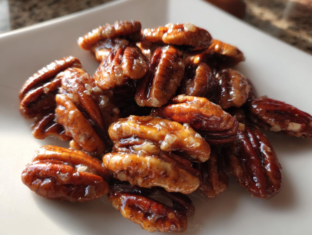 Salted Caramel Pecans