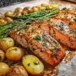 Sheet Pan Garlic Butter Salmon