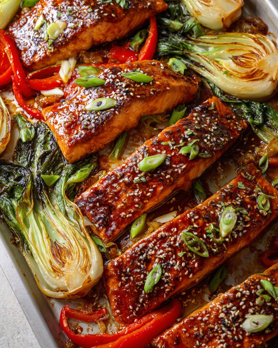 25-Minute Sheet Pan Miso Salmon: Effortless Dinner Magic 6 Sheet Pan Miso Salmon - detail 1