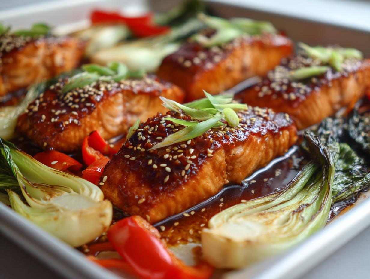 Sheet Pan Miso Salmon