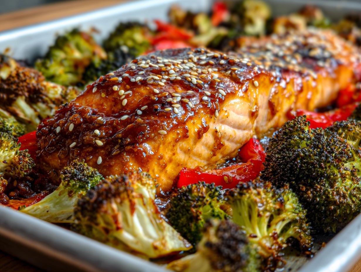Sheet Pan Teriyaki Salmon