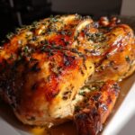 Spatchcocked Turkey with Garlic Butter