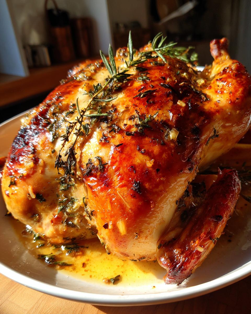 Spatchcocked Turkey with Garlic Butter - detail 2