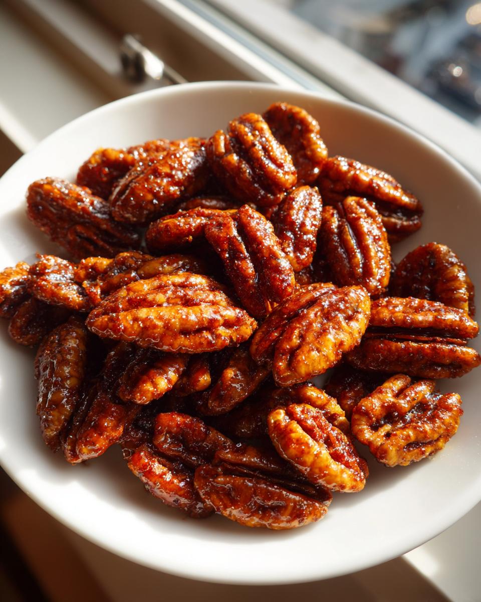 Spiced Pecans - detail 1