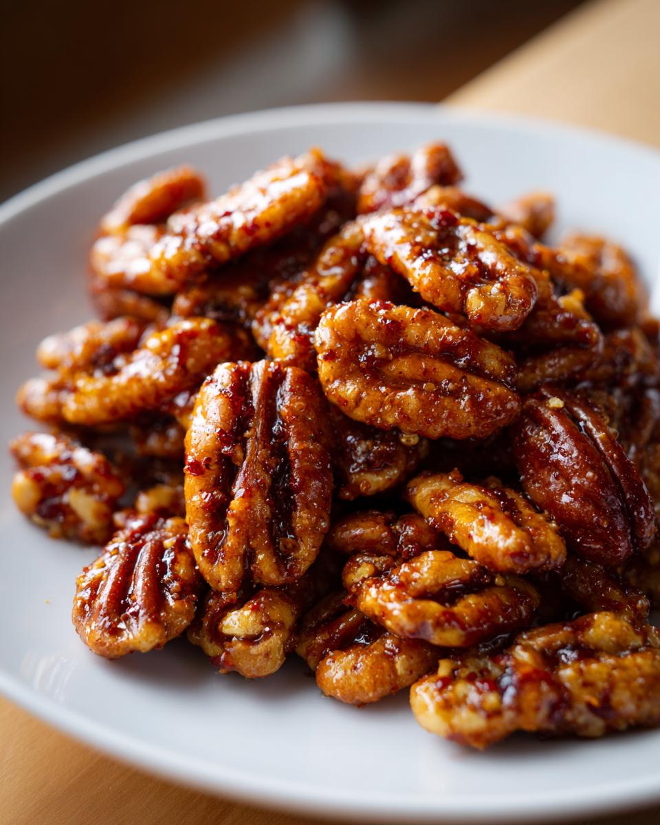 Spiced Pecans - detail 2