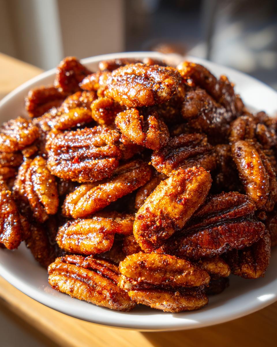 Spiced Pecans - detail 3