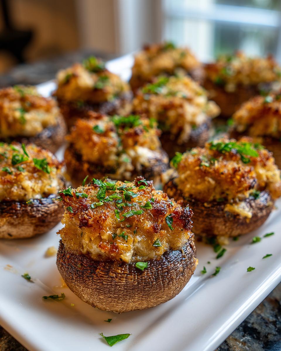 20 Irresistible Stuffed Mushrooms That Wow Every Time 6 Stuffed Mushrooms - detail 2