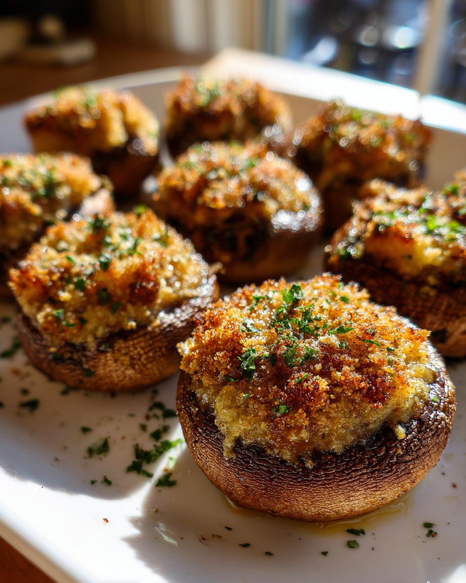 20 Irresistible Stuffed Mushrooms That Wow Every Time 7 Stuffed Mushrooms - detail 3