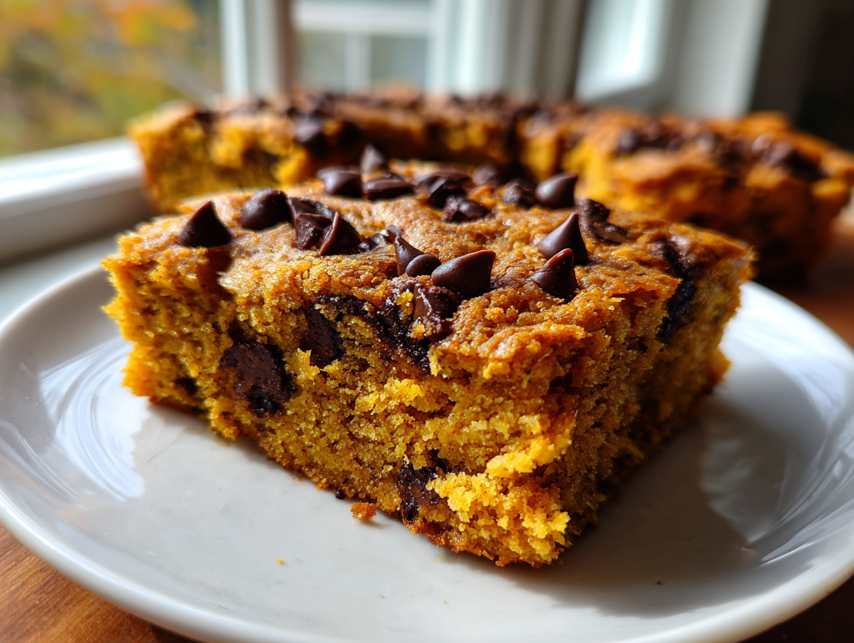 Sweet Potato Blondies
