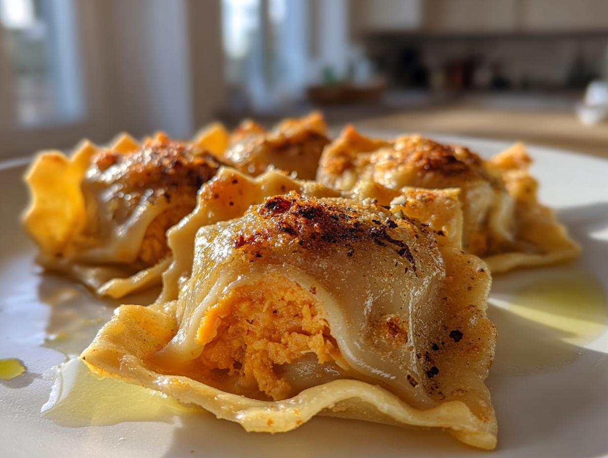 Sweet Potato Ravioli