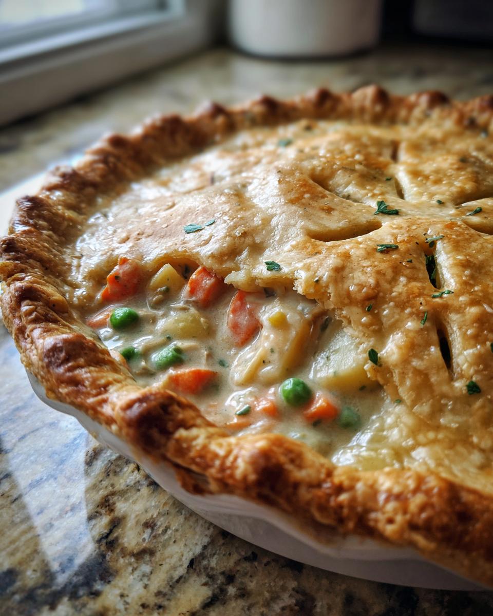 Creamy Vegetarian Pot Pie with 5 Perfect Veggies Inside 8 Vegetarian Pot Pie - detail 3
