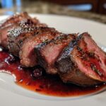 Venison Loin with Juniper Berry Sauce