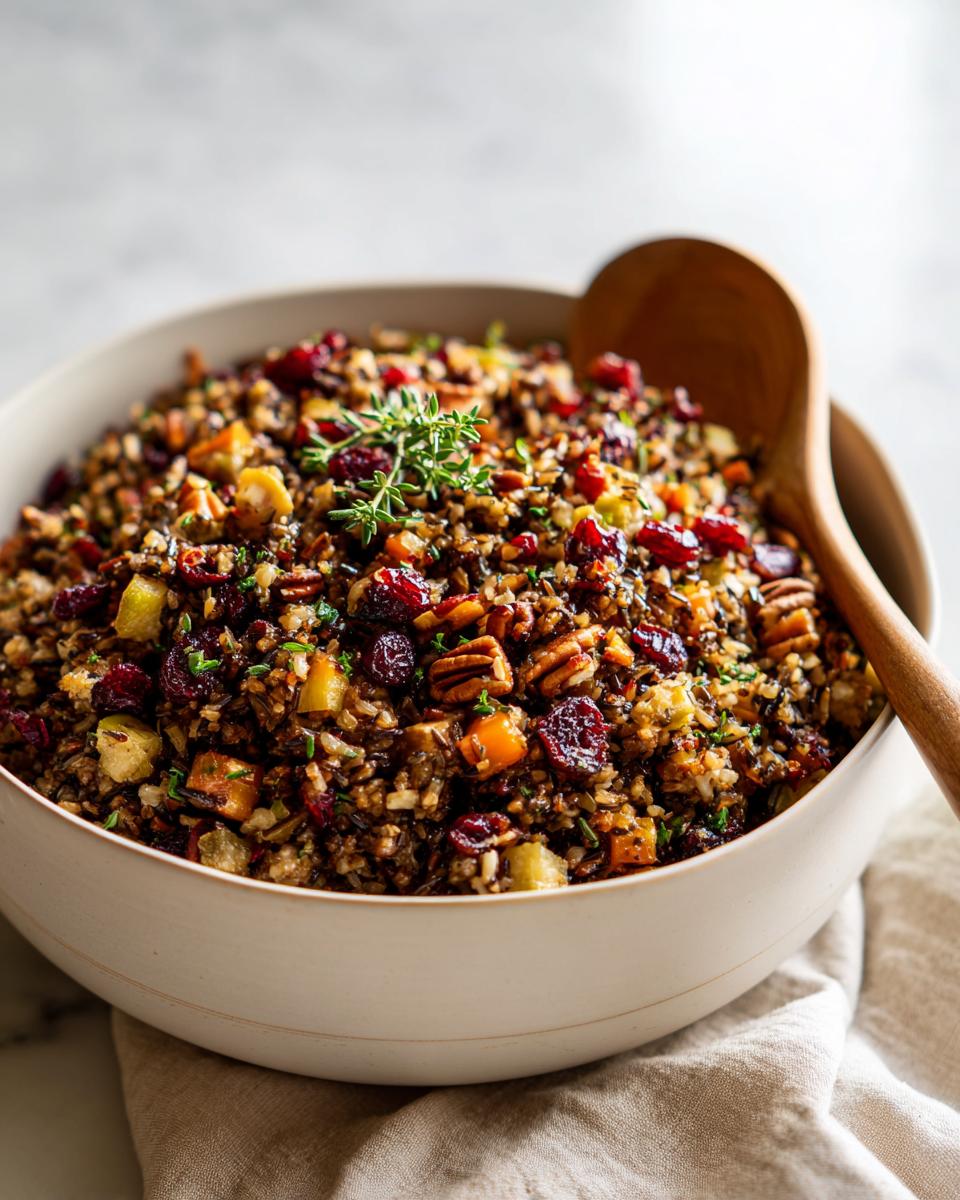 Wild Rice Stuffing - detail 3