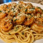15-Minute Garlic Butter Shrimp Pasta