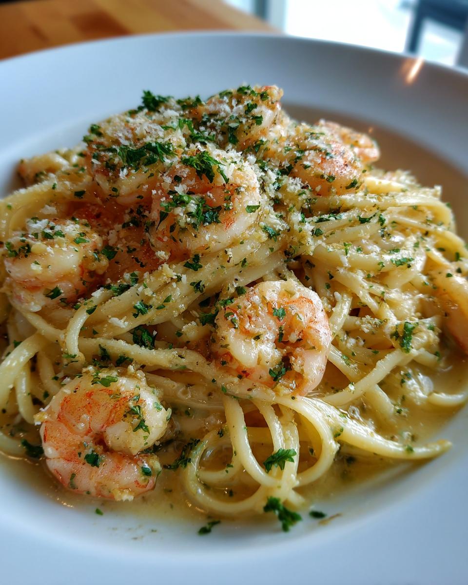 15-Minute Garlic Butter Shrimp Pasta - detail 2