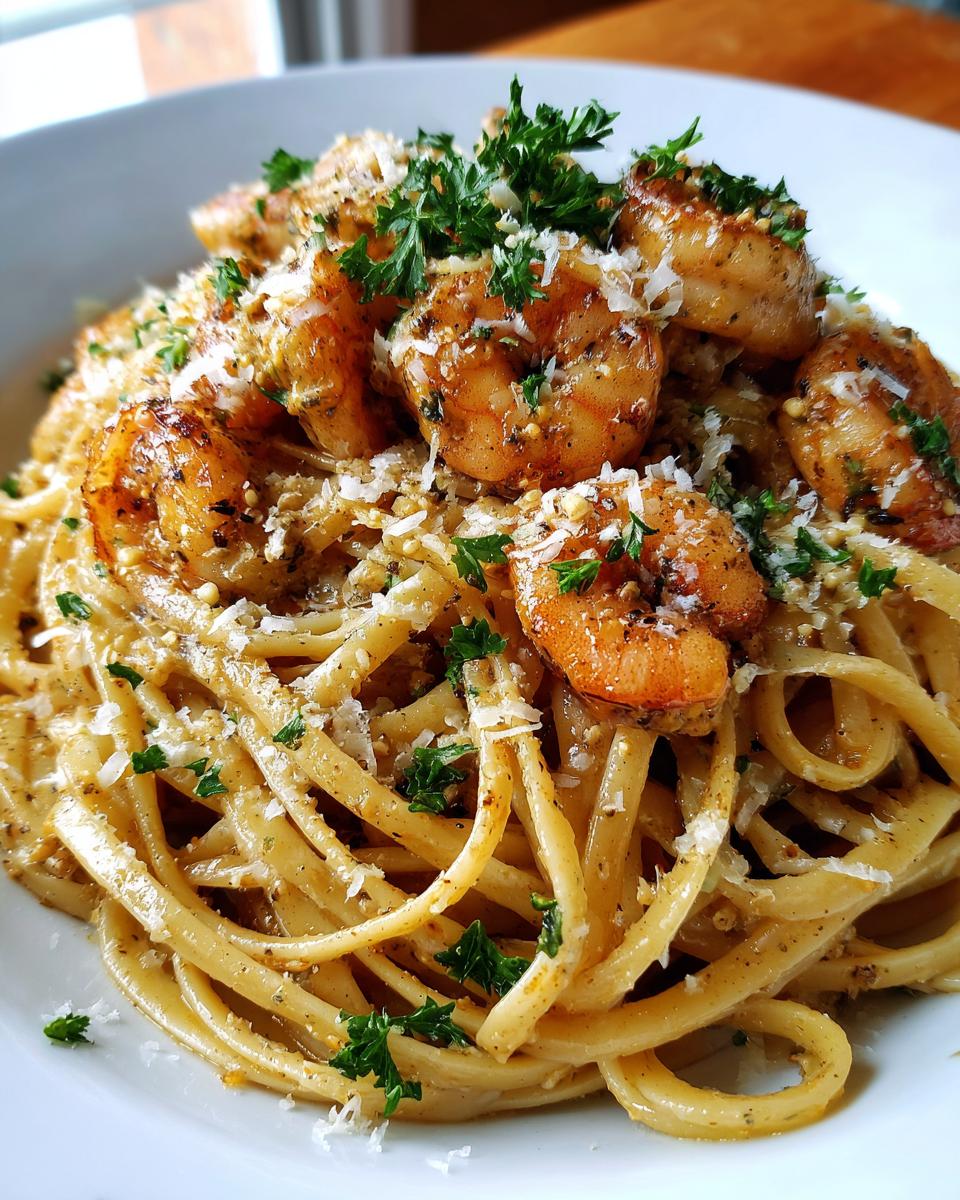 15-Minute Garlic Butter Shrimp Pasta - detail 3
