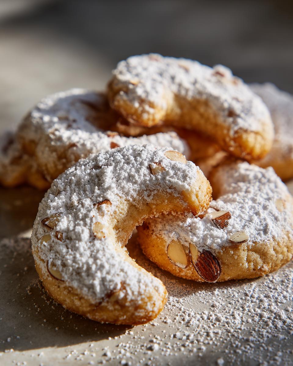 35-Minute Almond Crescent Cookies: A Buttery Dream Come True 7 Almond Crescent Cookies - detail 3