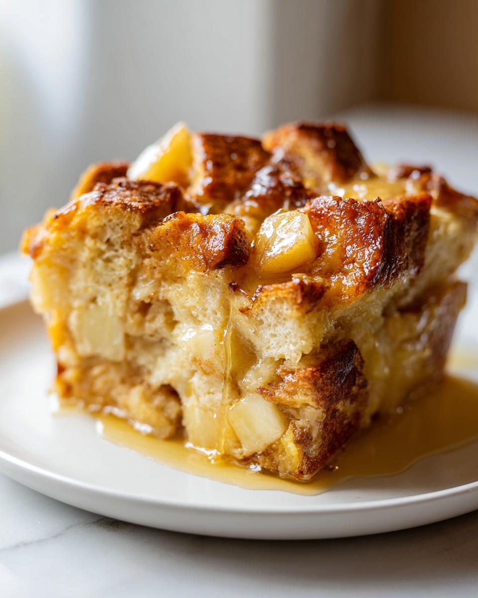 Apple Bread Pudding - detail 2