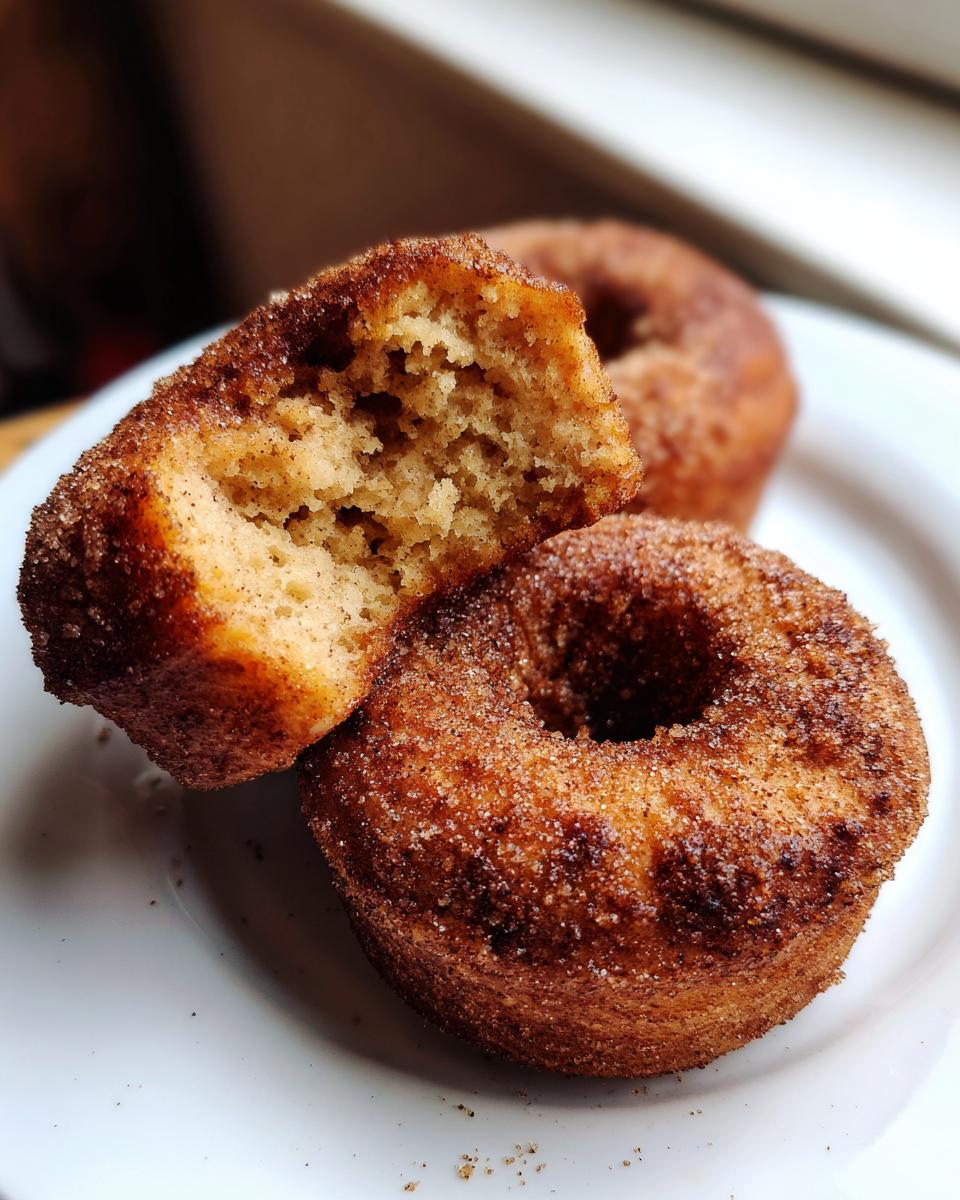 Irresistible 2-Ingredient Cinnamon Apple Cider Donuts 6 Apple Cider Donuts - detail 1